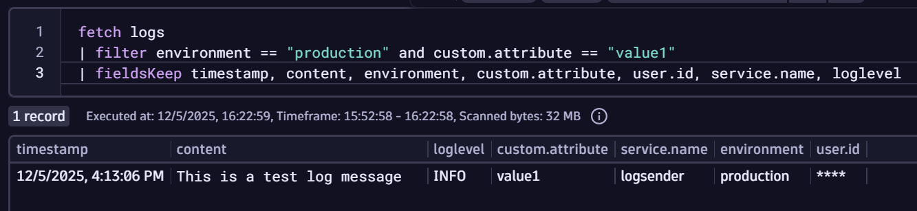 scenario13 dynatrace results
