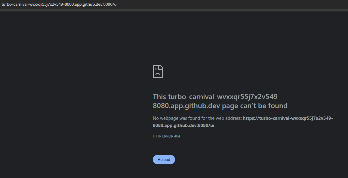 unguard page not found